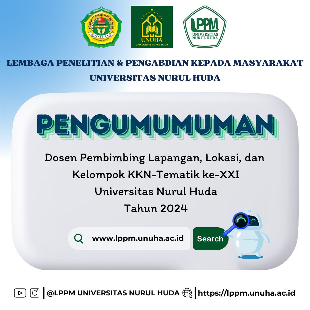 Pengumuman Daftar Dosen Pembimbing Lapangan Yang Diterima Beserta