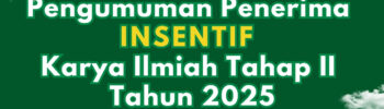 Pengumuman Penerima Insentif Karya Ilmiah Tahap 2 Universitas Nurul Huda Tahun 2025