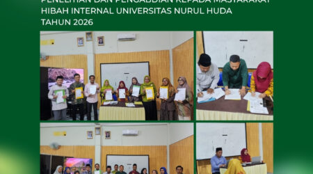 Penandatanganan Kontrak Hibah Internal Penelitian dan Pengabdian Masyarakat Tahun 2026 Resmi Dilaksanakan