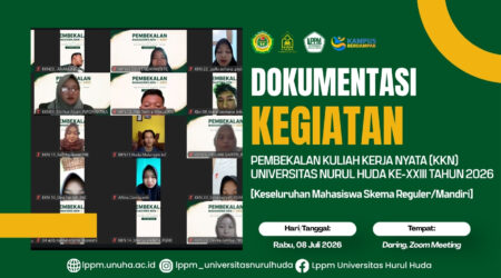 Pembekalan KKN XXIII UNUHA 2026: Membentuk Mahasiswa Berkarakter untuk Mewujudkan Transformasi Desa Tangguh