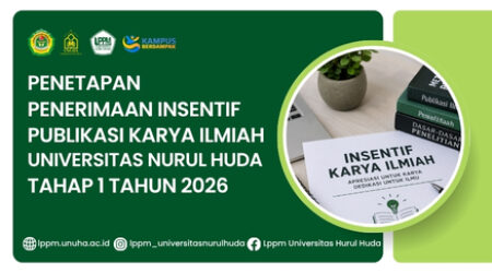 Apresiasi Produktivitas Riset, LPPM UNUHA Tetapkan Penerima Insentif Publikasi Karya Ilmiah Tahap I Tahun 2026
